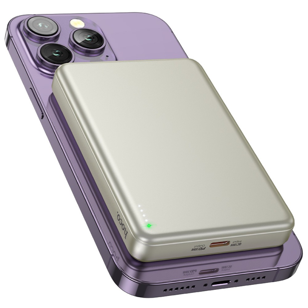 Power bank Hoco Q26A Joy PD20W 10000mAh бежевий-2
