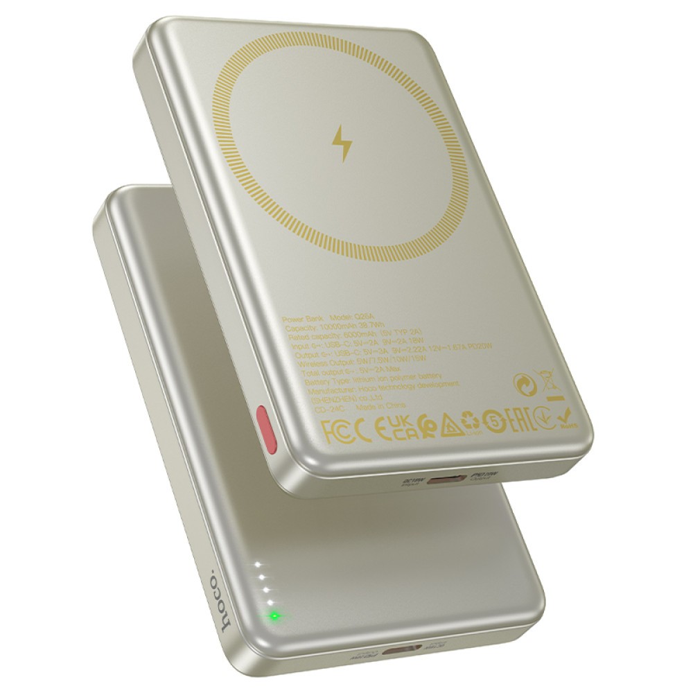 Power bank Hoco Q26A Joy PD20W 10000mAh бежевий-1