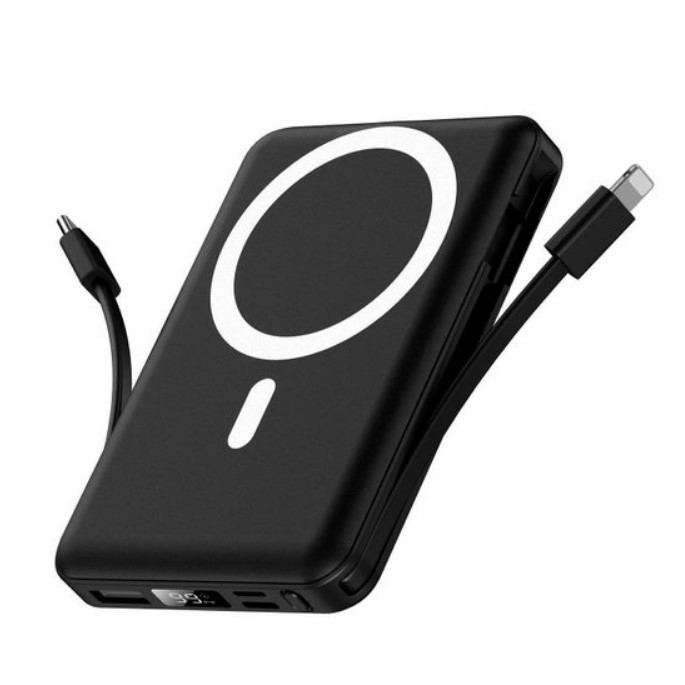 Power Bank Yiisonger KT-D011 with MagSafe 10000mAh 18W (Black)-0