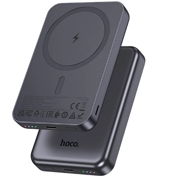 Power Bank Hoco J160 Original з БЗП 5000 mAh (Metal gray)-1