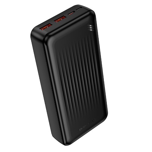 Power Bank Borofone BJ80A Clever 22.5W+PD20W fully compatible 20000mAh (Чорний)-1