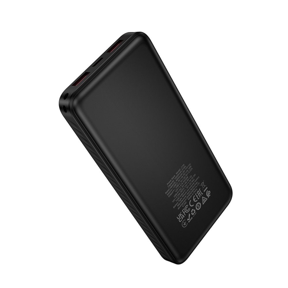 Power Bank Hoco J154 Victorious 10000mAh 22.5W+PD20W (1A1C) (Чорний)-2