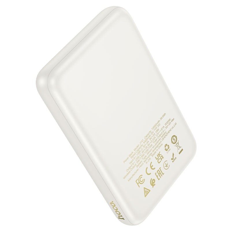 Power Bank Hoco J141 Grace PD20W magnetic 10000mAh (Білий)-2