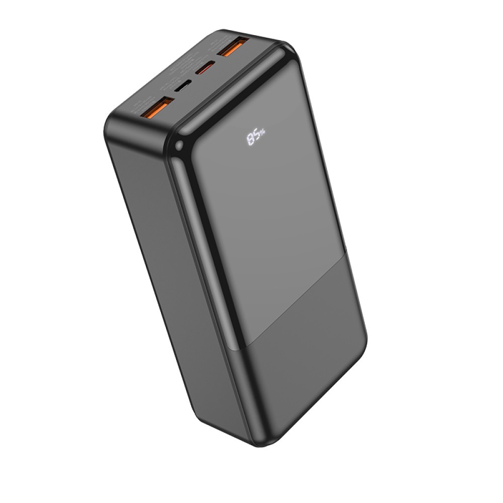 Power Bank Hoco J108B Universe 30000mAh 22.5W (2USB+Type-C+Micro) (Чорний)-1