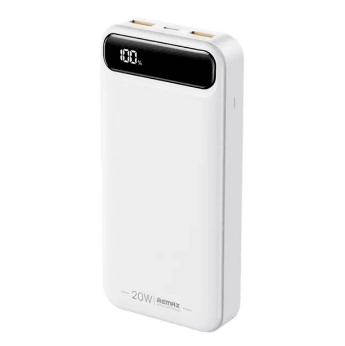 Power Bank Hoco J100A High-ranking power bank 20.000 mAh White-1