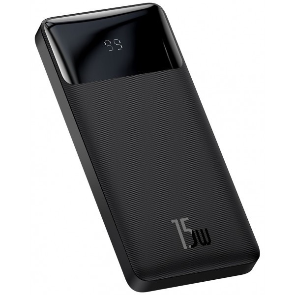 Power Bank Baseus Bipow Digital Display  10000mAh 15W Black-1