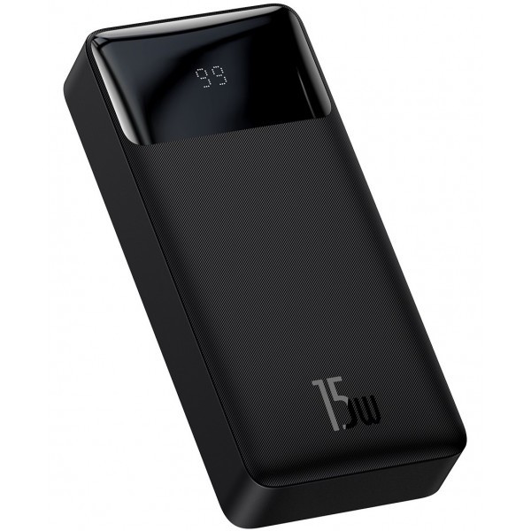 Power Bank Baseus Bipow Digital Display 30000mAh 15W Black-1