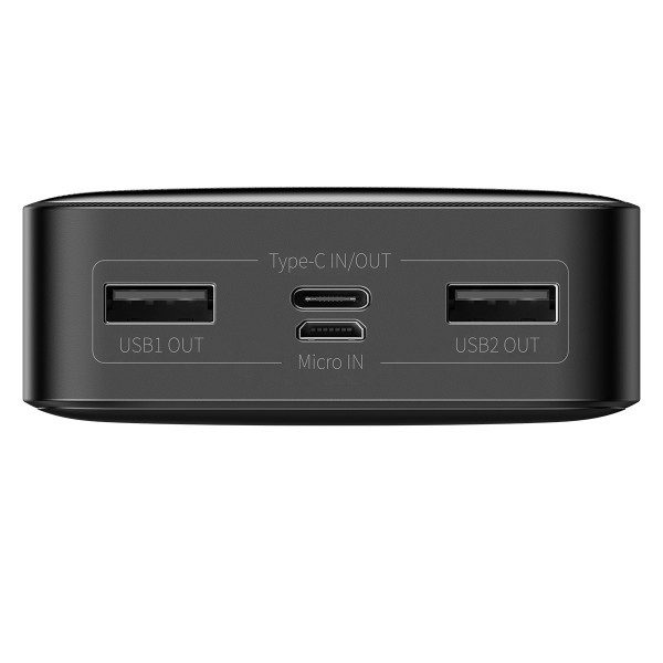Power Bank Baseus Bipow Digital Display 30000mAh 15W Black-2
