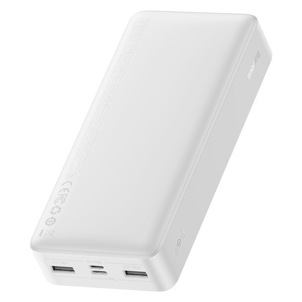 Power Bank Baseus Bipow Digital Display 20000mAh 15W White-1