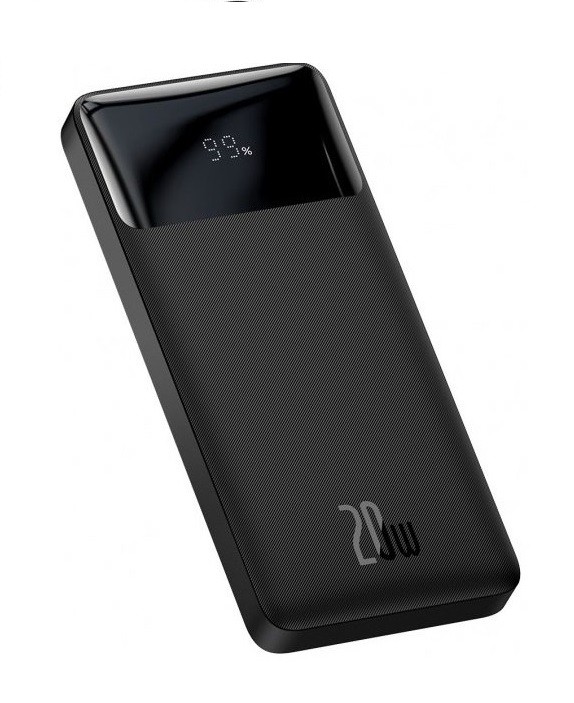 Power Bank Baseus Bipow Pro Digital Display Fast Charge 10000mAh 20W (Type-C cable) Black-1