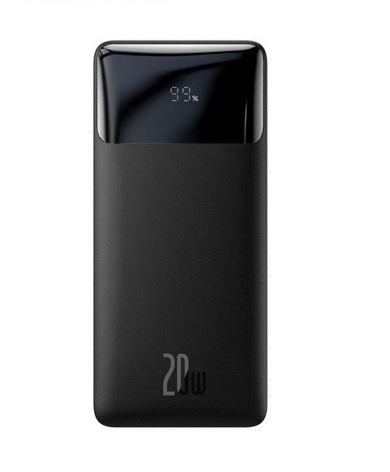 Power Bank Baseus Bipow Pro Digital Display Fast Charge 10000mAh 20W (Type-C cable) Black-0