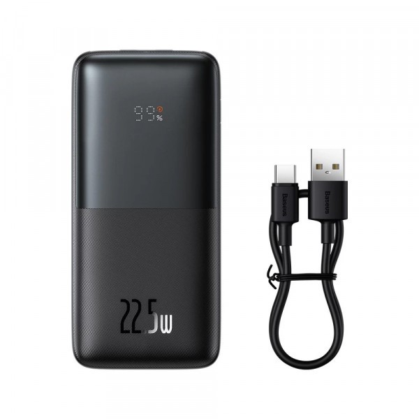 Power Bank Baseus Bipow Pro Digital Display Fast Charge 10000mAh 22.5W Type-C (Type-C cable) Black-1