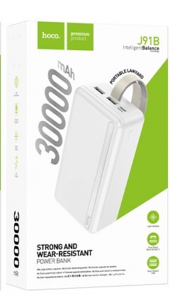 Power Bank HOCO J91B 30000 mAh (Білий)-0