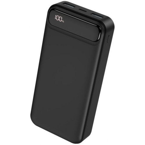 Power Bank XO PR136 Digital Display 2USB+Type-C 20000mAh Black-0