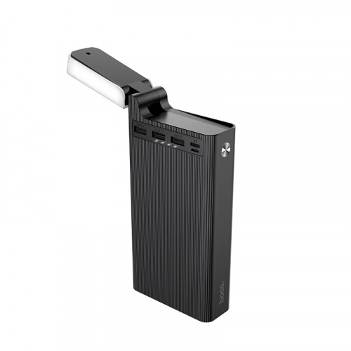 Павербанк Hoco J62 Jove table lamp 30 000mAh/LED-lamp Чорний-0