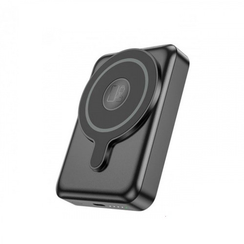 Павербанк Hoco Q11 Expressar PD20W 3-in-1 magnetic PD//MagSafe 10.000mAh чорний-1