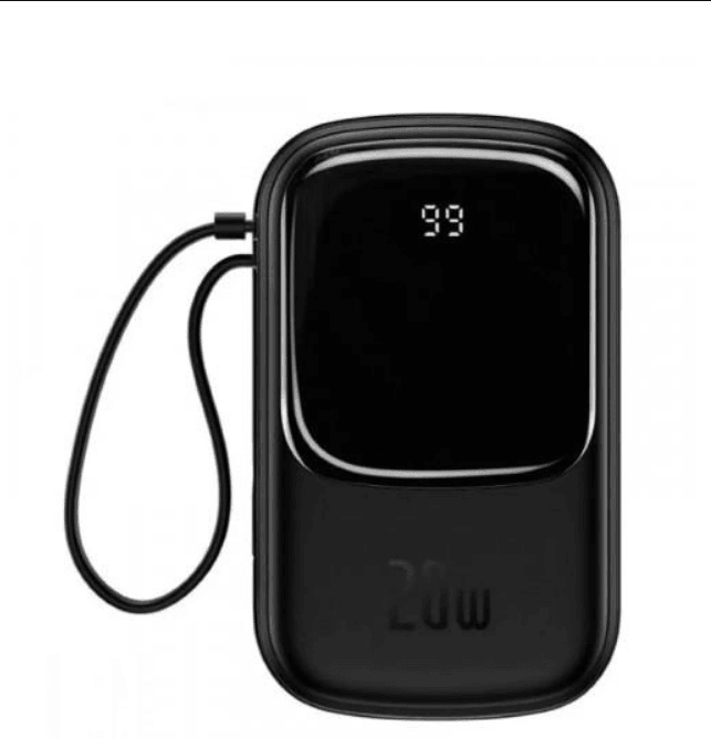 Power Bank Baseus Qpow Pro Digital Display Fast Charge Power Bank 20 000 mAh 20W iP Black-1