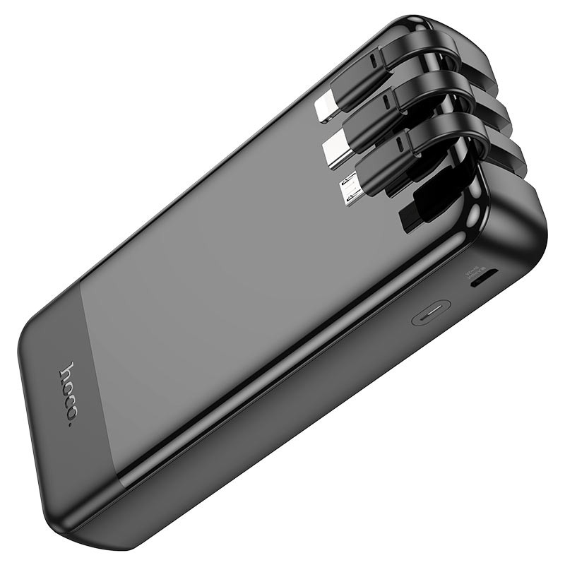 Power Bank Hoco J114A Charger power bank with cable and digital display 20 000mAh Black-1