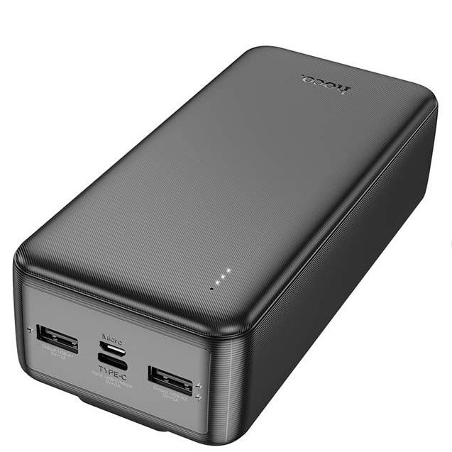 Power Bank Hoco  J118B Speed energy with cable 30 000 mAh Black-2