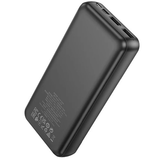 Power Bank Hoco J123A Element 20000mAh (74Wh) (Чорний)-3