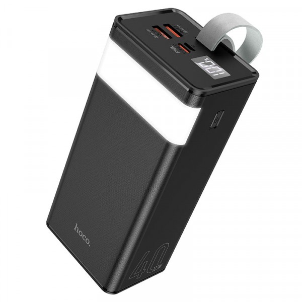 Power Bank Hoco J86 Powermaster fully compatible PD20W/QC/LCD/Lamp 40 000mAh Black-1