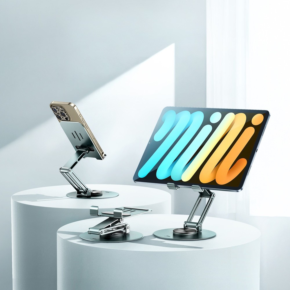 Настільна підставка Remax RM-C37 для телефону і планшета (Зелена)-1