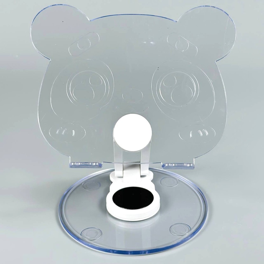 Настільна підставка для планшета та телефона S117 Panda  360° Rotation (16-19cm) (Білий)-0
