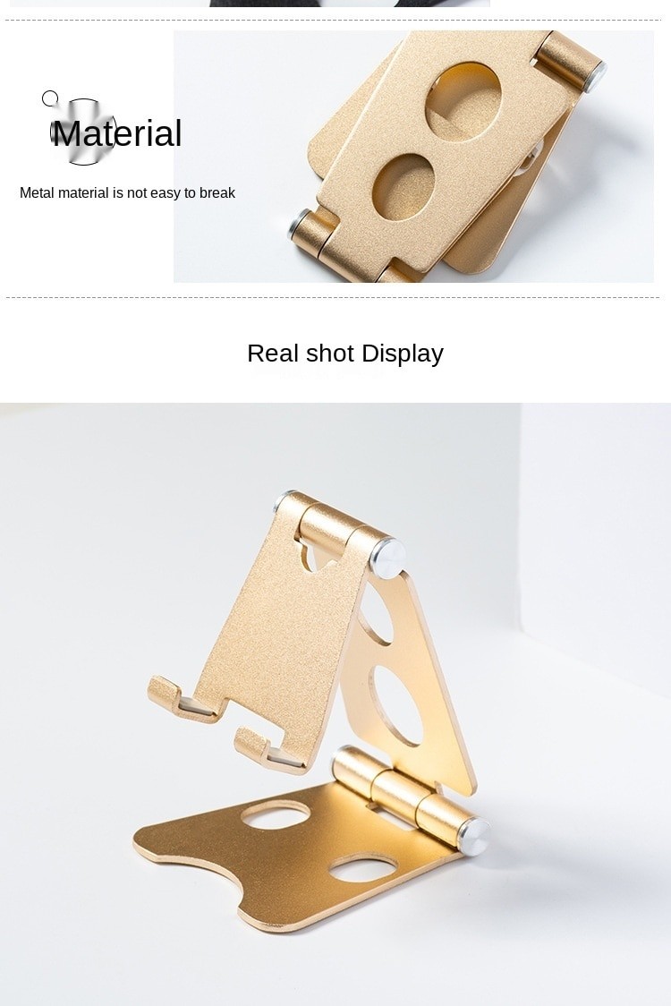 Підставка Bracket Adjustable Stand Metal золота-0