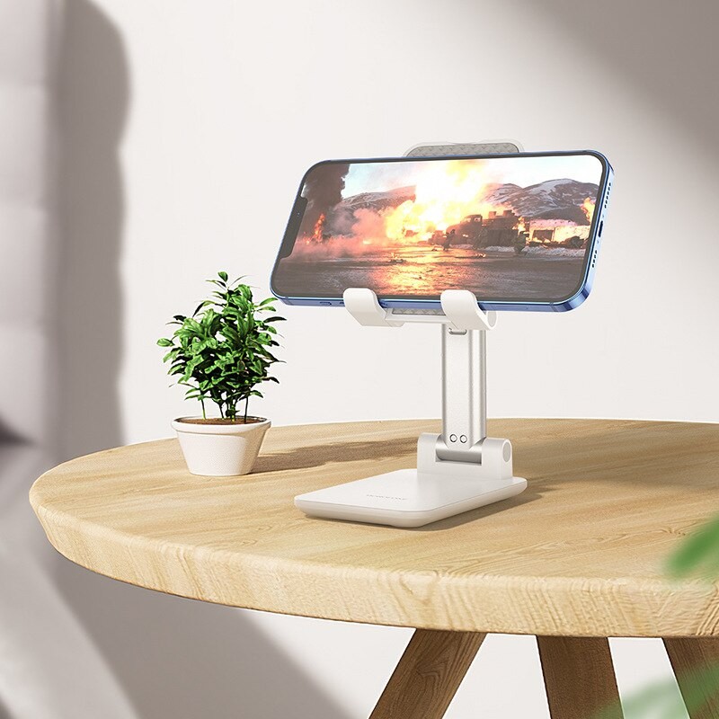 Підставка BOROFONE BH42 Star folding desktop stand White-4