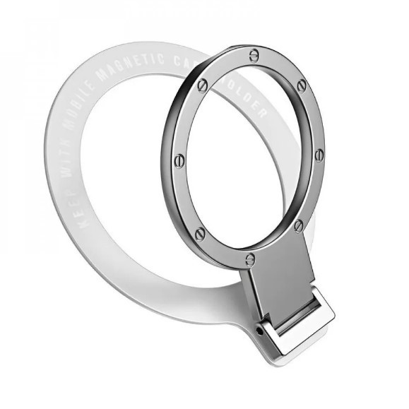Підставка для телефону Ring With Magsafe (Срібляста)-0