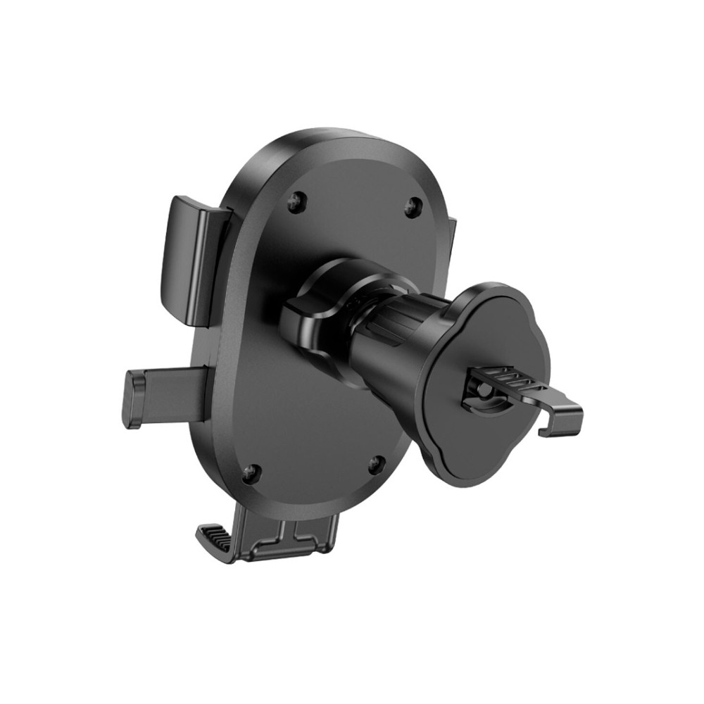Холдер Hoco H18 Mighty one-button car holder(air outlet) Black-2
