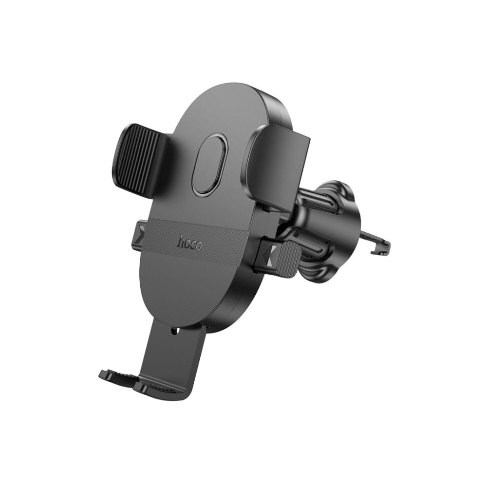 Холдер Hoco H18 Mighty one-button car holder(air outlet) Black-1