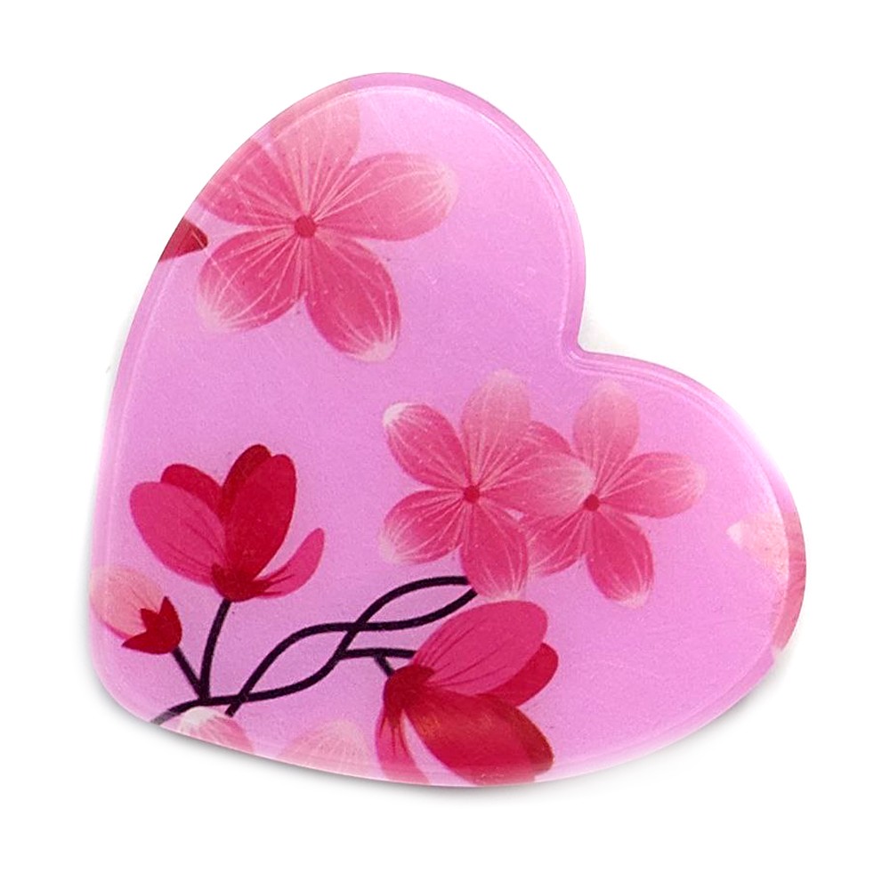 Popsocket heart (Квіти рожеві)-0
