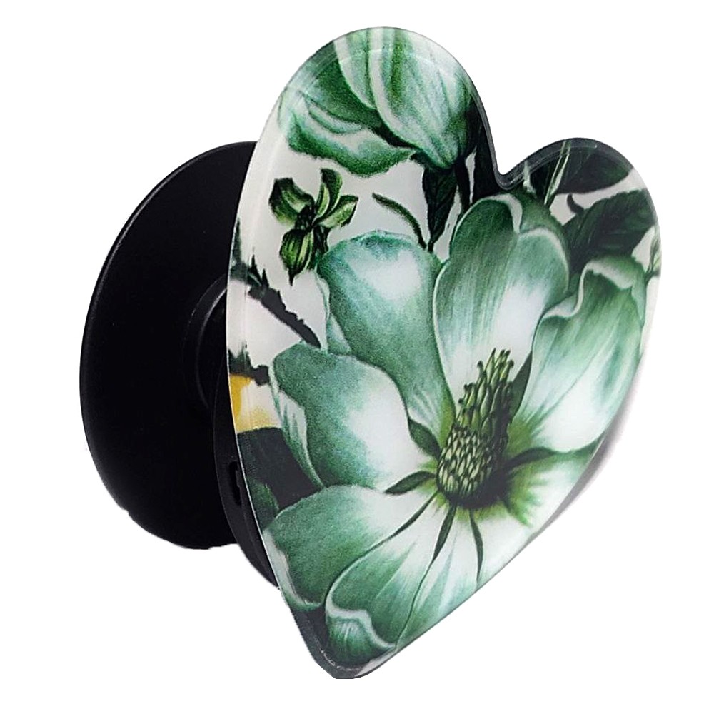 Popsocket heart (Квіти білі)-1