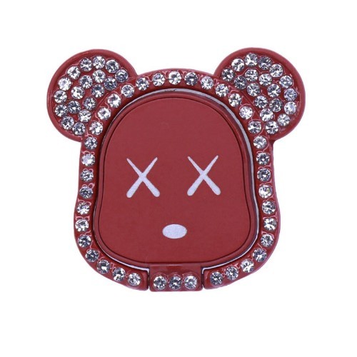 Кільце - тримач Charm bear (Темно-червоний)-0