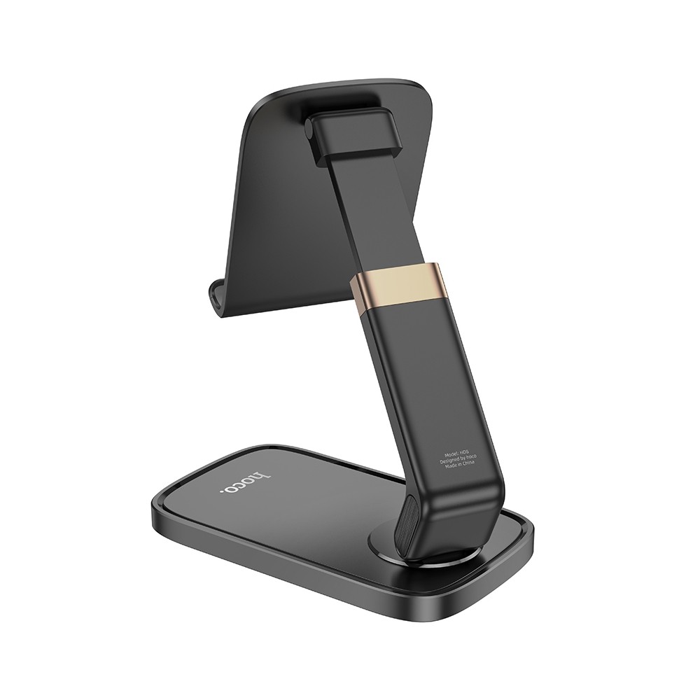 Настільна підставка Hoco HD8 Blackfish folding desktop stand Black-1