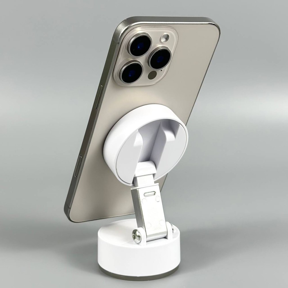 Holder Universal Magnetic S511 Вакуумний тримач для авто та побуту (Білий)-1