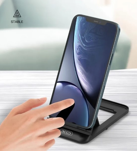 Настільний тримач XO C73 Folding desktop phone stand Чорний-1