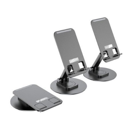 Тримач настільний BOROFONE BH75 Flawless folding rotatable desktop holder чорний-1