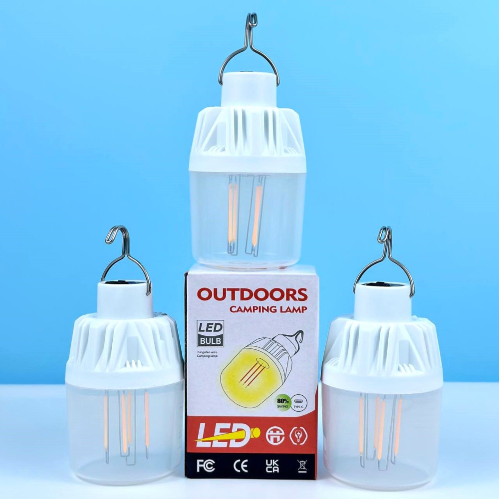 Лампа для кемпінгу Outdoors BL-9004 (білий та теплий) 4 Led 9см-0