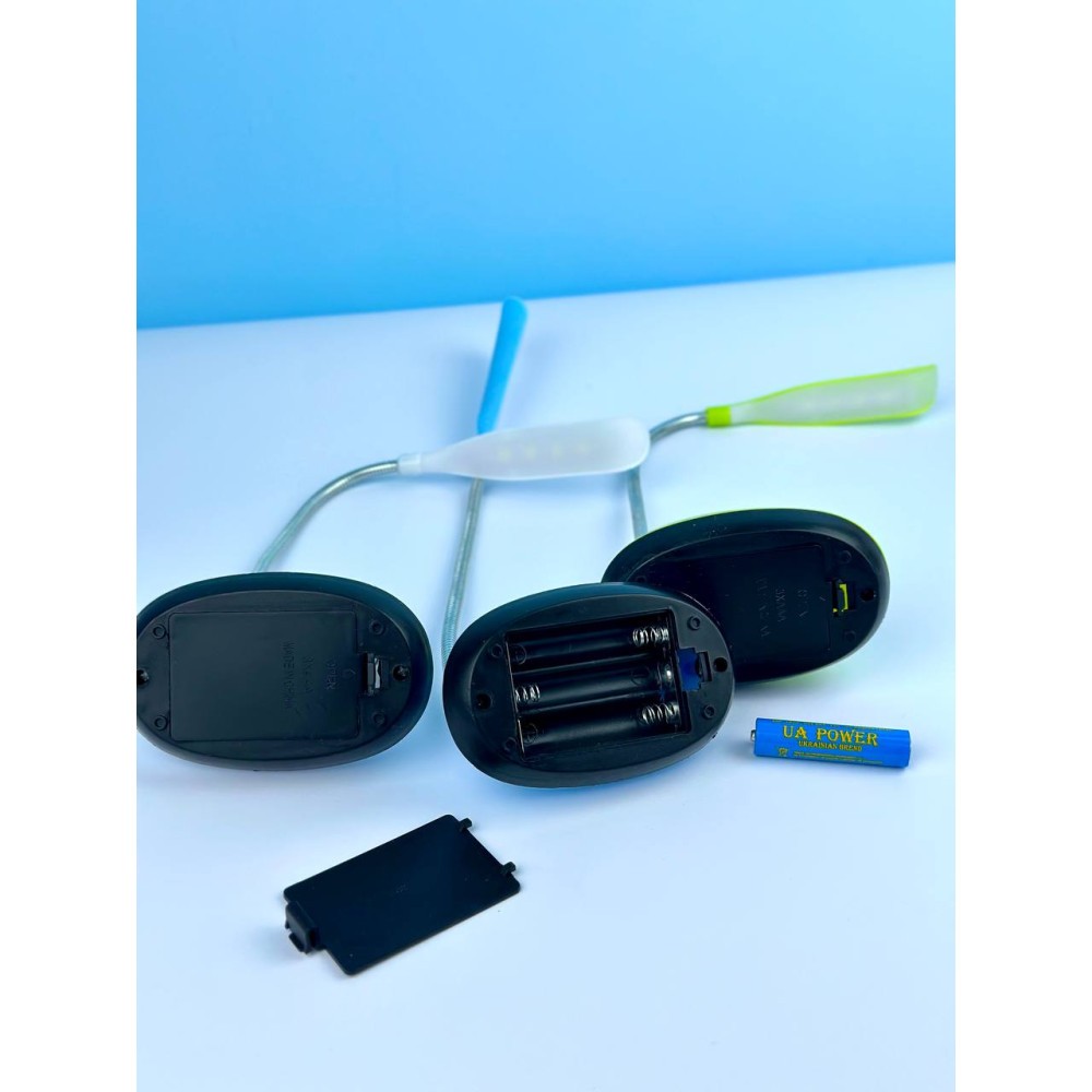 Настільна Mini Лампа X-7188 гнучка від батарейок-1