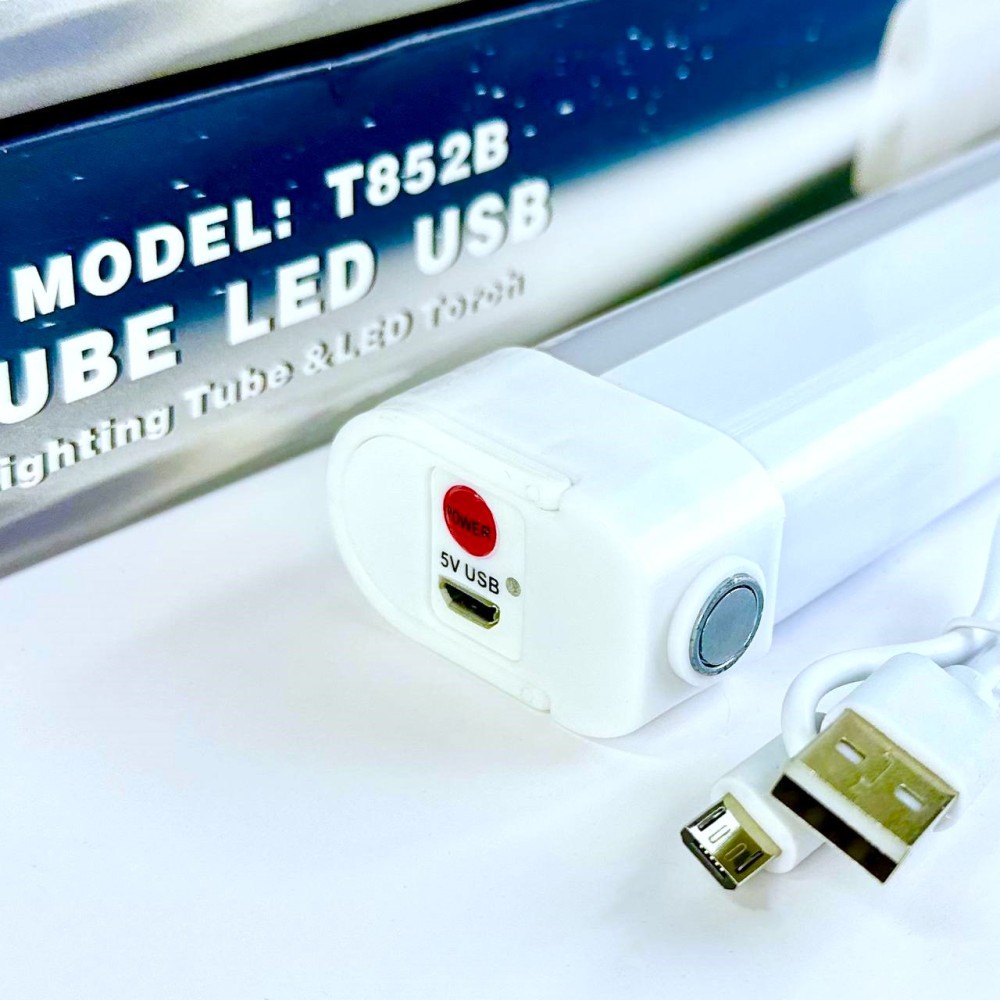 Світлодіодна лампа T852B 60W 2400 mAh 52 cm + ліхтарик-1