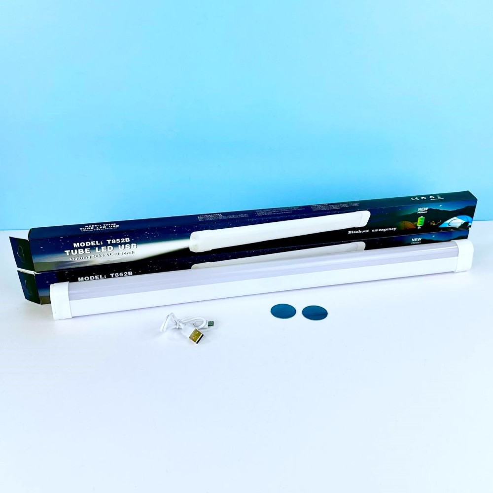 Світлодіодна лампа T852B 60W 2400 mAh 52 cm + ліхтарик-0