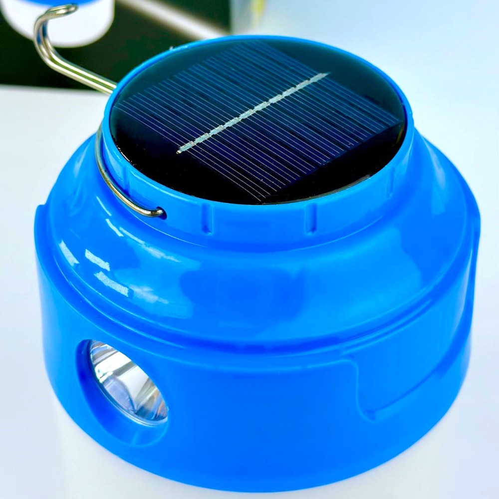 Лампа для кемпінгу HT-138B 50W 2400 mAh + Solar-2