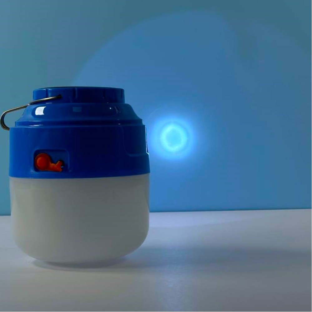 Лампа для кемпінгу HT-138B 50W 2400 mAh + Solar-4