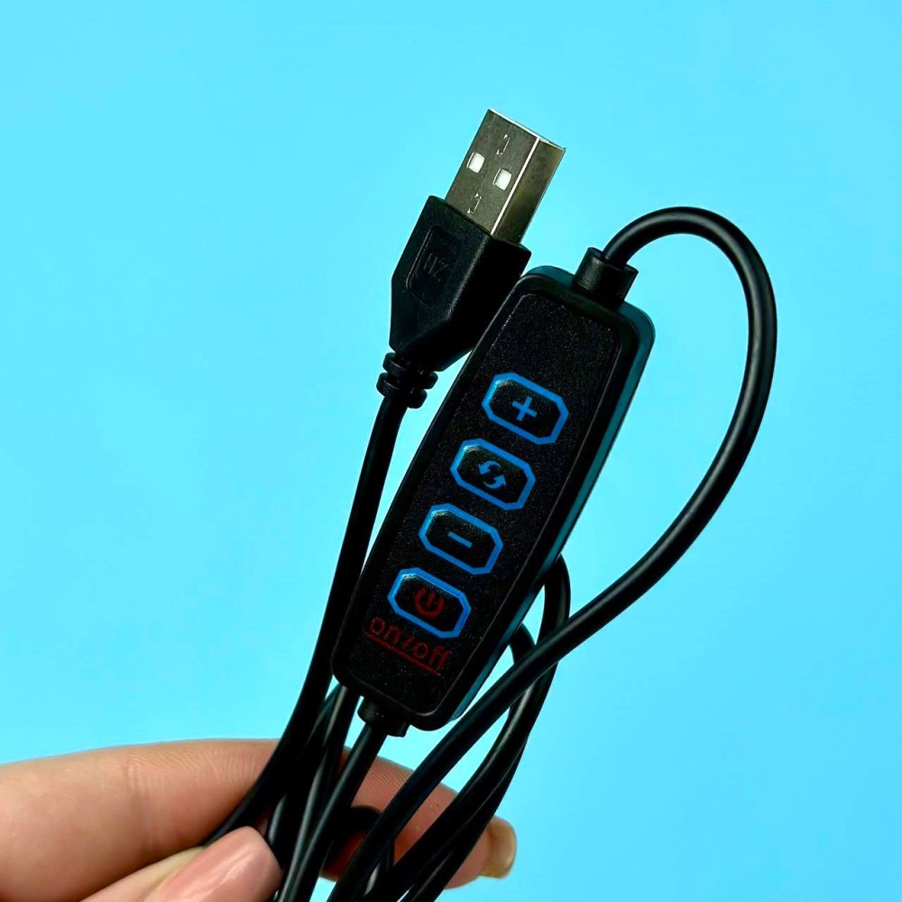 Кільцева світлодіодна Led Лампа 30см QX/HX-300 кріплення під штатив та телефон-4