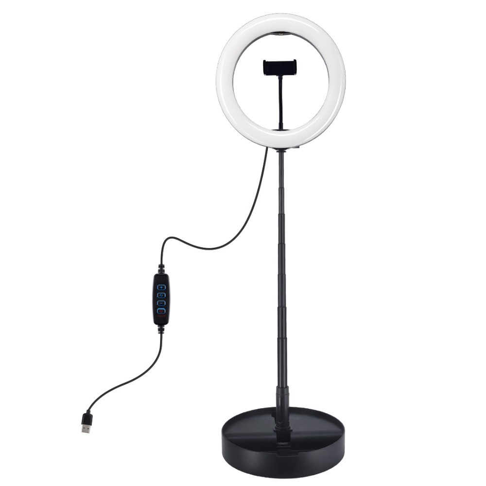 Кільцева Led Лампа Y2 Live Beauty Light на підставці (діметр 29 см)-0