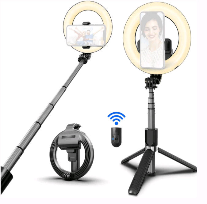 Led Лампа L07 на штативі з пультом Bluetooth-2