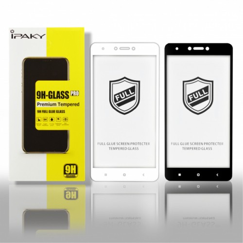 Захисне скло Ipaky для ZTE Blade A5 2020/A51 Lite  з чорною рамкою-0
