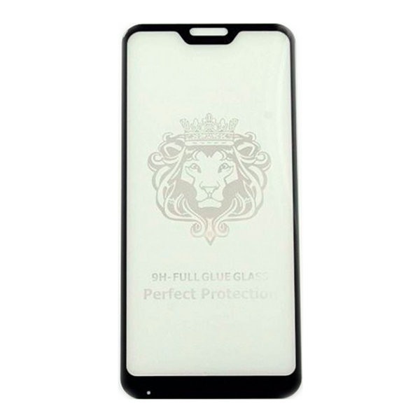 Захисне скло LION  для  Xiaomi redmi Note 6/Note 6 Pro чорне-0